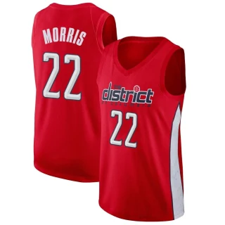 Youth Monte Morris Washington Wizards Red Swingman 2018/19 Jersey - Earned Edition