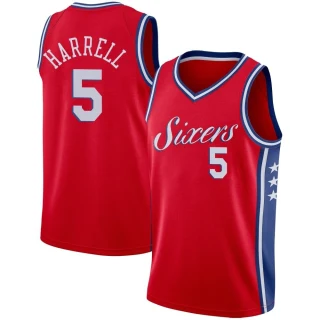 Youth Montrezl Harrell Philadelphia 76ers Red Swingman Jersey - Statement Edition