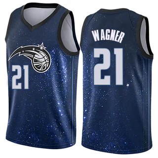 Youth Moritz Wagner Orlando Magic Blue Swingman Jersey - City Edition