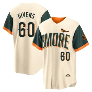 Youth Mychal Givens Baltimore Orioles Cream Limited 2026 City Connect Stadium Jersey