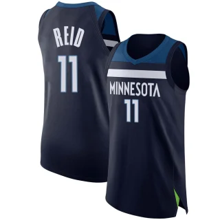 Youth Naz Reid Minnesota Timberwolves Navy Authentic Jersey - Icon Edition