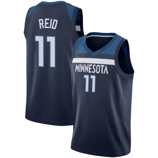 Youth Naz Reid Minnesota Timberwolves Navy Swingman Jersey - Icon Edition