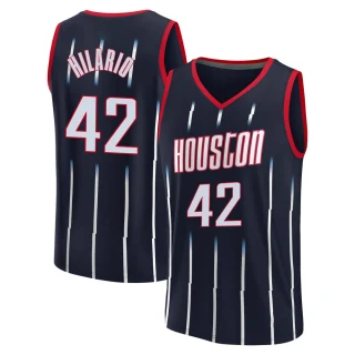 Youth Nene Hilario Houston Rockets Navy Fast Break 2021/22 Replica City Edition Jersey