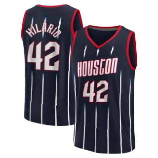 Youth Nene Hilario Houston Rockets Navy Fast Break 2022/23 City Edition Jersey