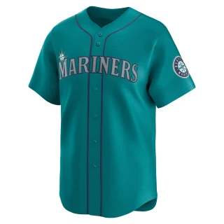 Youth Nick Davila Seattle Mariners Aqua Limited Alternate Jersey