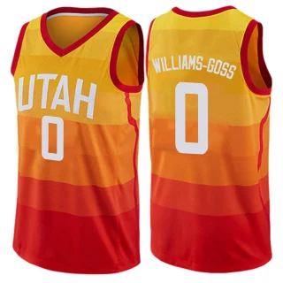 Youth Nigel Williams-Goss Utah Jazz Orange Swingman Jersey - City Edition