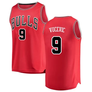 Youth Nikola Vucevic Chicago Bulls Red Swingman Jersey - Icon Edition