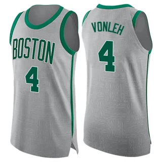 Youth Noah Vonleh Boston Celtics Gray Swingman Jersey - City Edition