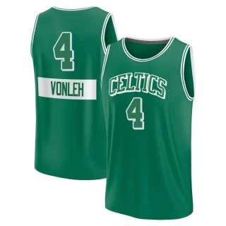 Youth Noah Vonleh Boston Celtics Green Fast Break Kelly 2021/22 Replica City Edition Jersey