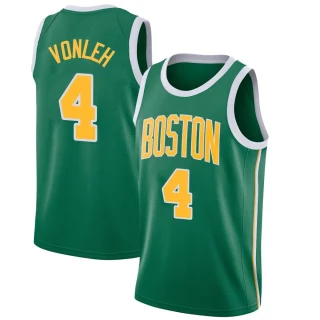 Youth Noah Vonleh Boston Celtics Green Swingman 2018/19 Jersey - Earned Edition