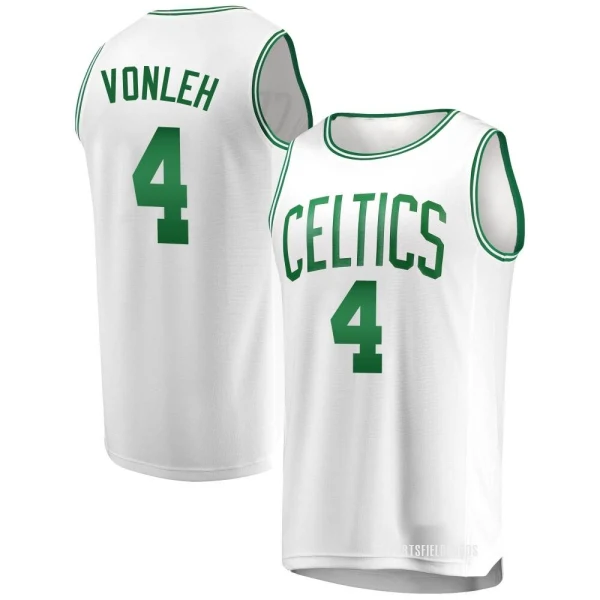 Youth Noah Vonleh Boston Celtics White Fast Break Jersey - Association Edition