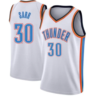 Youth Olivier Sarr Oklahoma City Thunder White Swingman Jersey - Association Edition