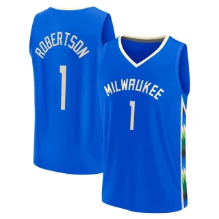 Youth Oscar Robertson Milwaukee Bucks Royal Fast Break 2022/23 City Edition Jersey