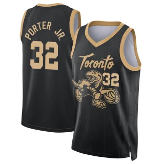 Youth Otto Porter Jr. Toronto Raptors Black Swingman 2021/22 City Edition Jersey