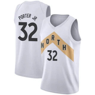 Youth Otto Porter Jr. Toronto Raptors White Swingman 2018/19 Jersey - City Edition