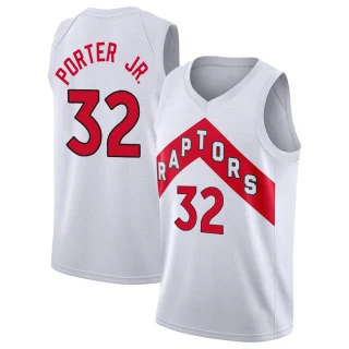 Youth Otto Porter Jr. Toronto Raptors White Swingman 2020/21 Jersey - Association Edition