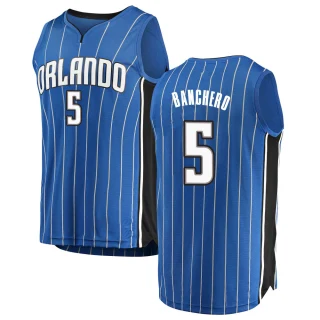 Youth Paolo Banchero Orlando Magic Blue Fast Break Jersey - Icon Edition