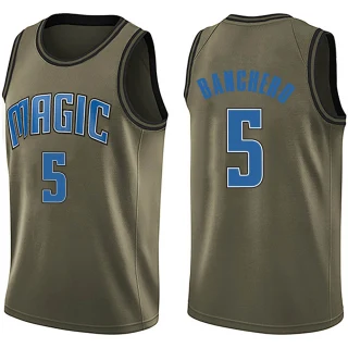 Youth Paolo Banchero Orlando Magic Green Swingman Salute to Service Jersey