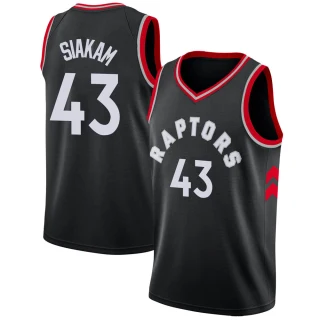 Youth Pascal Siakam Toronto Raptors Black Swingman Jersey - Statement Edition