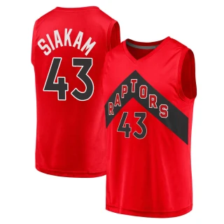 Youth Pascal Siakam Toronto Raptors Red Fast Break 2020 Jersey - Icon Edition