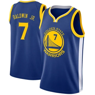 Youth Patrick Baldwin Jr. Golden State Warriors Blue Swingman Jersey - Icon Edition