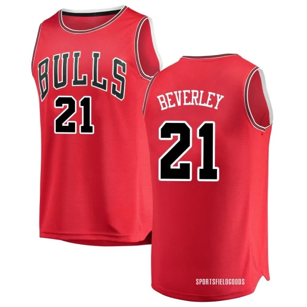 Youth Patrick Beverley Chicago Bulls Red Swingman Jersey - Icon Edition