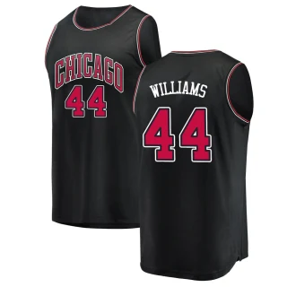 Youth Patrick Williams Chicago Bulls Black Fast Break Jersey - Statement Edition