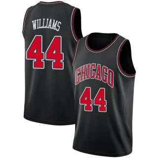 Youth Patrick Williams Chicago Bulls Black Swingman Jersey - Statement Edition