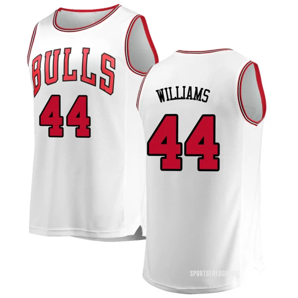 Youth Patrick Williams Chicago Bulls White Fast Break Jersey - Association Edition