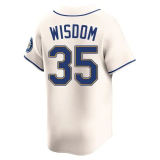 Youth Patrick Wisdom Seattle Mariners Cream Limited Alternate Jersey