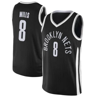 Youth Patty Mills Brooklyn Nets Black Swingman Jersey - City Edition