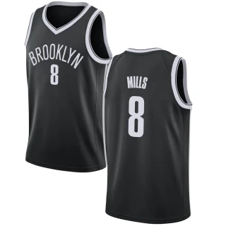 Youth Patty Mills Brooklyn Nets Black Swingman Jersey - Icon Edition