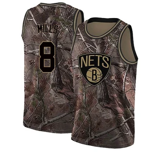 Youth Patty Mills Brooklyn Nets Camo Swingman Realtree Collection Jersey