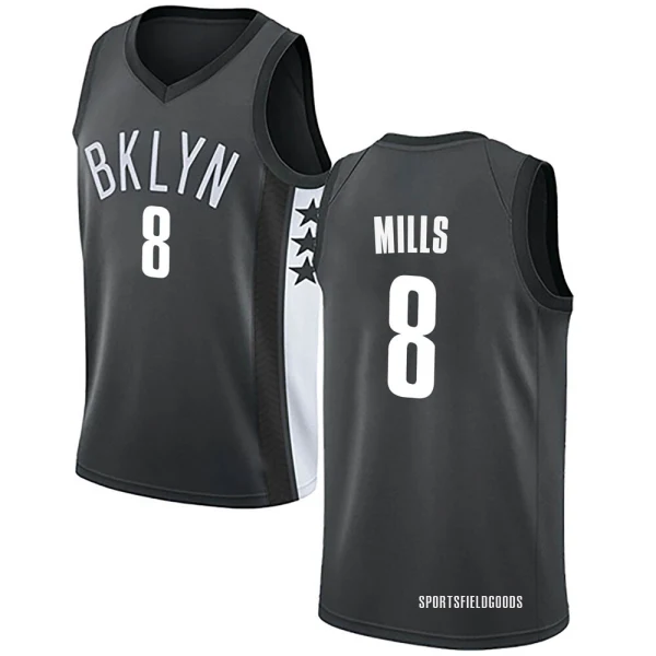 Youth Patty Mills Brooklyn Nets Gray Swingman Jersey - Statement Edition