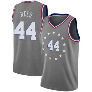 Youth Paul Reed Philadelphia 76ers Gray Swingman 2018/19 Jersey - City Edition