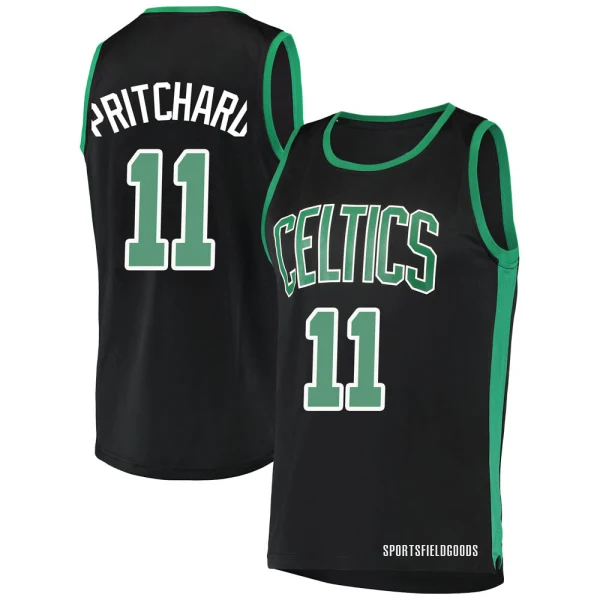 Youth Payton Pritchard Boston Celtics Black Fast Break Jersey - Statement Edition