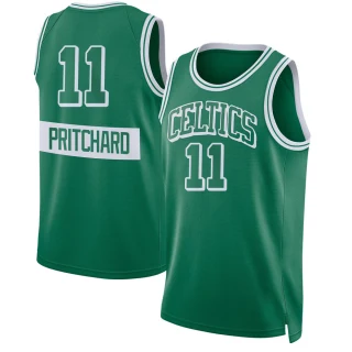 Youth Payton Pritchard Boston Celtics Green Swingman Kelly 2021/22 City Edition Jersey