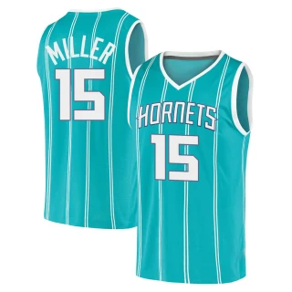 Youth Percy Miller Charlotte Hornets Teal Fast Break 2020 Jersey - Icon Edition