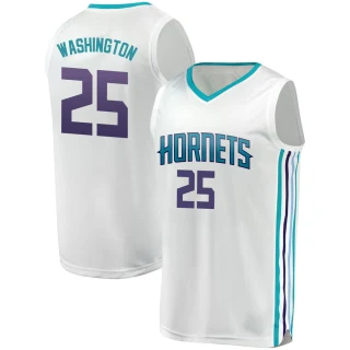 Youth P.J. Washington Charlotte Hornets White Fast Break Fanatics Brand Jersey - Association Edition