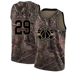 Youth Quenton Jackson Washington Wizards Camo Swingman Realtree Collection Jersey