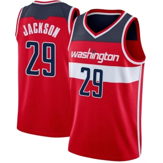 Youth Quenton Jackson Washington Wizards Red Swingman Jersey - Icon Edition