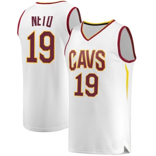 Youth Raul Neto Cleveland Cavaliers White Fast Break Jersey - Association Edition