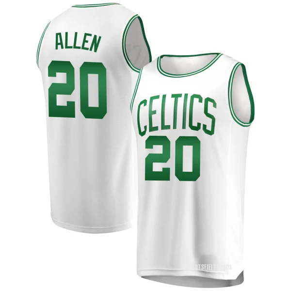 Youth Ray Allen Boston Celtics White Fast Break Jersey - Association Edition