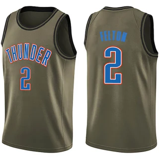 Youth Raymond Felton Oklahoma City Thunder Green Swingman Salute to Service Jersey