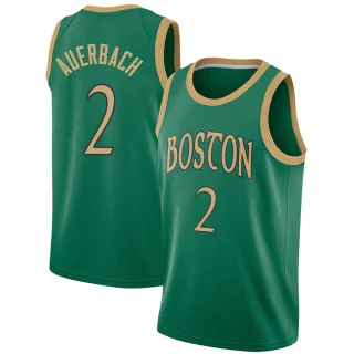 Youth Red Auerbach Boston Celtics Green Swingman 2019/20 Jersey - City Edition
