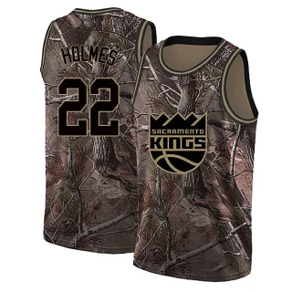 Youth Richaun Holmes Sacramento Kings Camo Swingman Realtree Collection Jersey