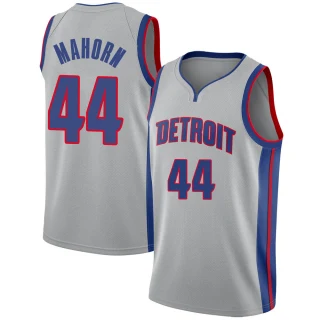 Youth Rick Mahorn Detroit Pistons Swingman Silver Jersey - Statement Edition