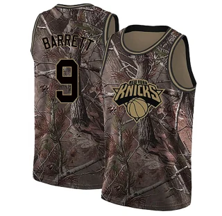 Youth RJ Barrett New York Knicks Camo Swingman Realtree Collection Jersey