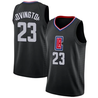 Youth Robert Covington Los Angeles Clippers Black Swingman Jersey - Statement Edition