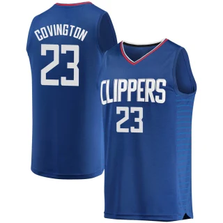 Youth Robert Covington Los Angeles Clippers Royal Fast Break Jersey - Icon Edition